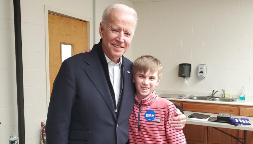 13-year-old says at DNC Joe Biden made him 'feel more confident'