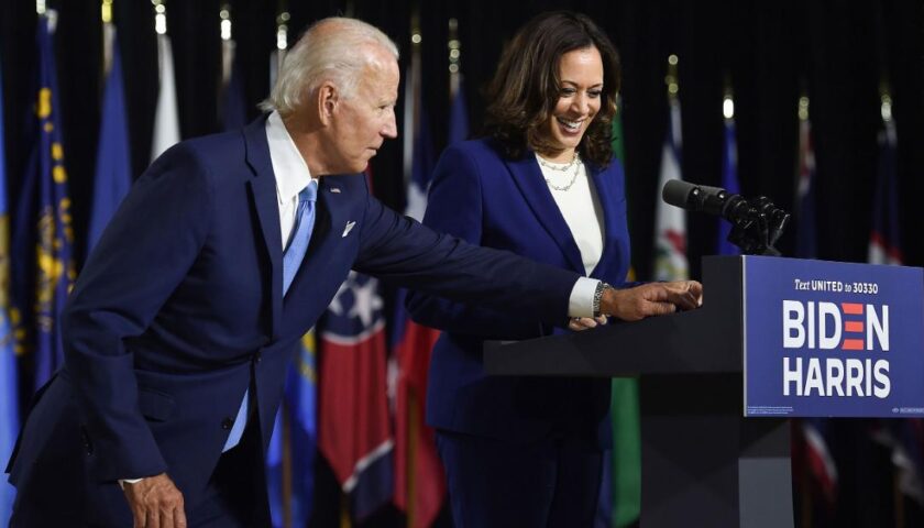 In her first campaign event with Joe Biden, Kamala Harris lays blame for the state of the Covid-19 pandemic in the US at Trump's feet