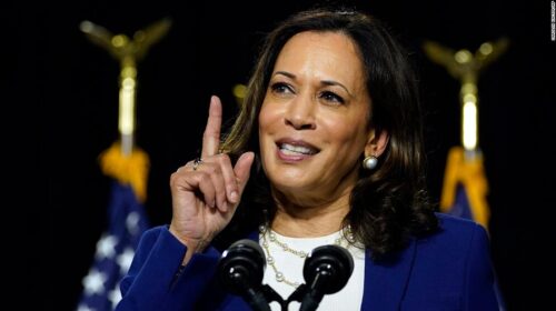 In her first campaign event with Joe Biden, Kamala Harris lays blame for the state of the Covid-19 pandemic in the US at Trump's feet