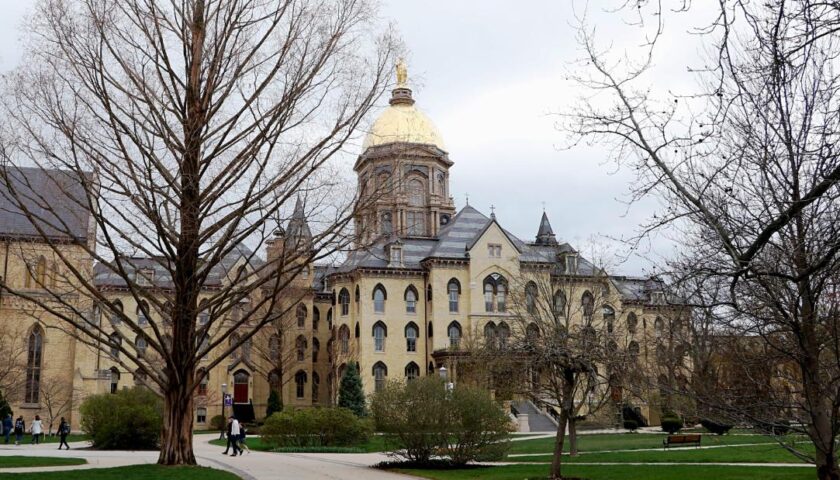 Notre Dame's student newspaper runs front-page plea: 'Don't make us write obituaries'