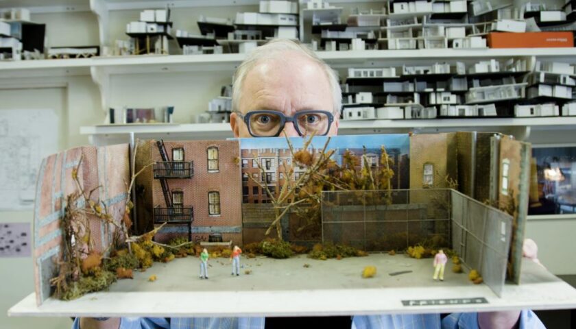 Designing the apartment in 'Friends'