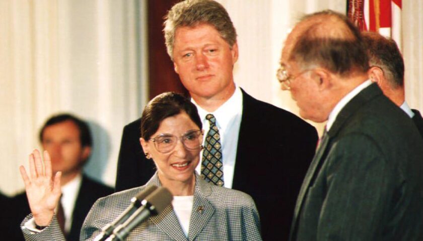 Former President Clinton calls Ginsburg 'one of the most extraordinary justices ever to serve'