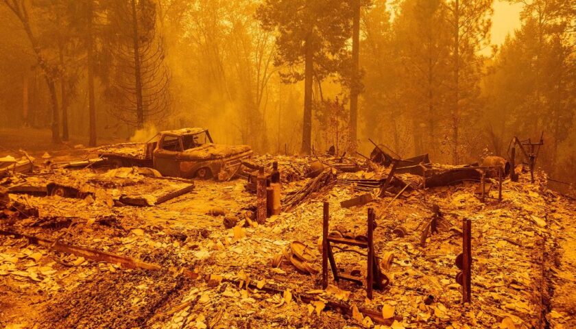 Trump has been largely silent on the wildfires that have charred more than 3.3 million California acres and led Oregon officials to prep for a 'mass fatality incident'