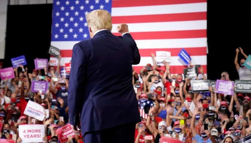 Analysis: Trump's indoor rally reveals how little he understands about being president