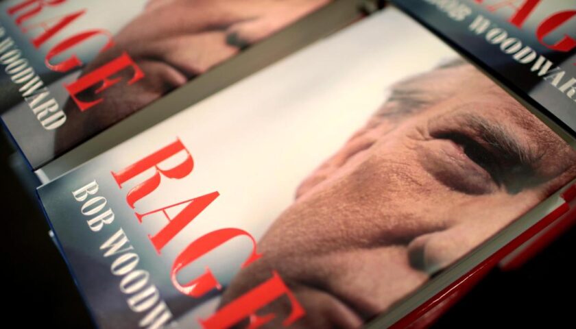 Trump told Woodward that he didn't see coronavirus as the leadership test of a lifetime