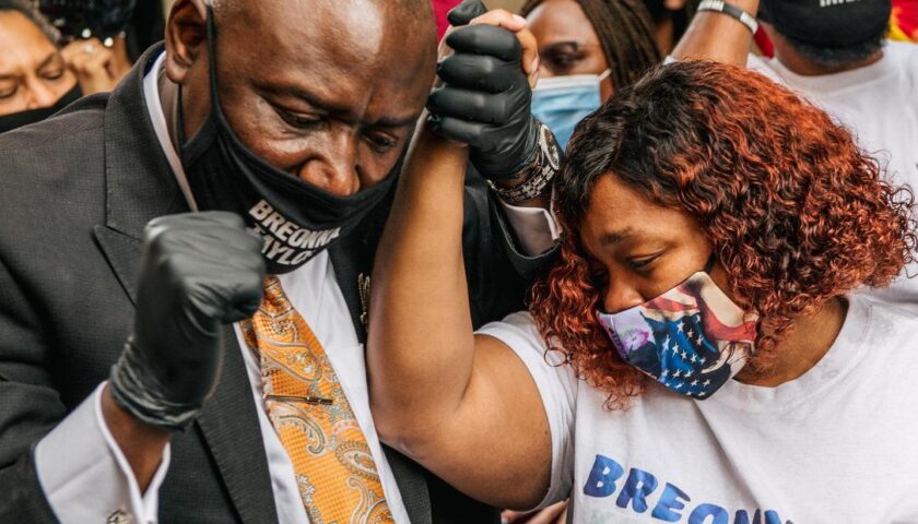 There was 'a lot of sadness and weeping' after grand jury decision not to charge officers with killing Breonna Taylor