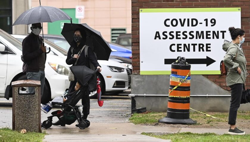 A new Canadian Covid-19 gargle test 'one of the first of its kind' in the world, doctor says