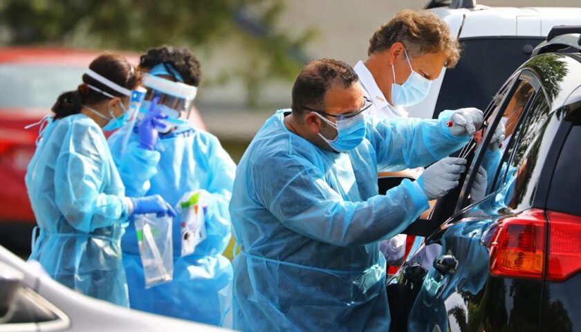 More than half of states are reporting more new coronavirus cases as the US nears 200,000 deaths