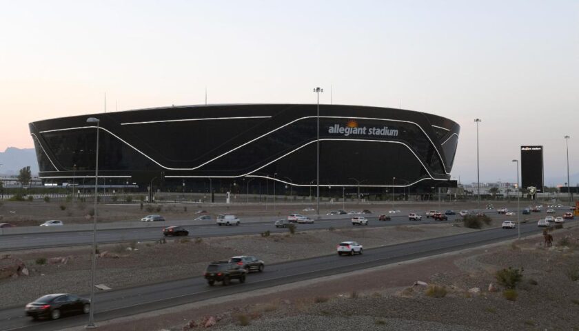 Las Vegas Raiders christen 'Death Star' stadium with victory over New Orleans Saints
