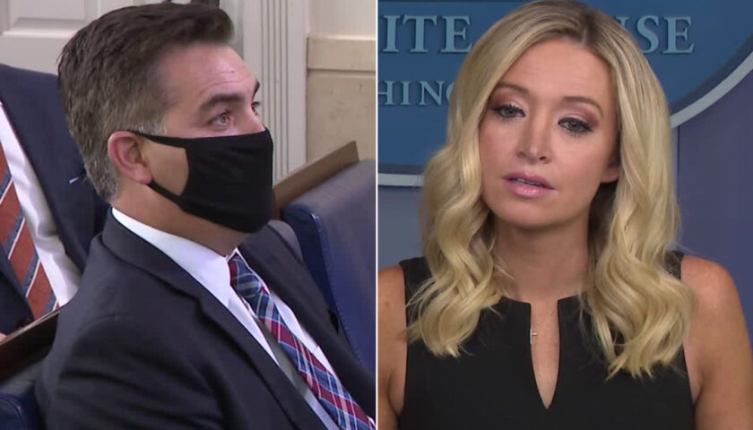 Acosta to McEnany: Shouldn't the President tell the truth?