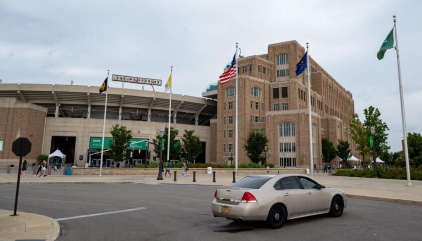 Notre Dame postpones football game after multiple athletes test positive for Covid-19
