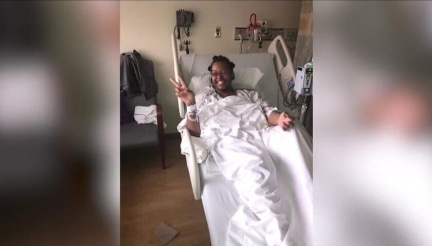 'I find that I can't get through a whole day without having to stop and lie down and rest,' says 35-year-old