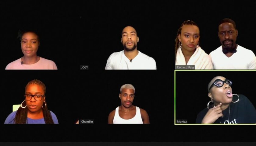 'Friends' gets revamped with all-Black cast in Zoom call