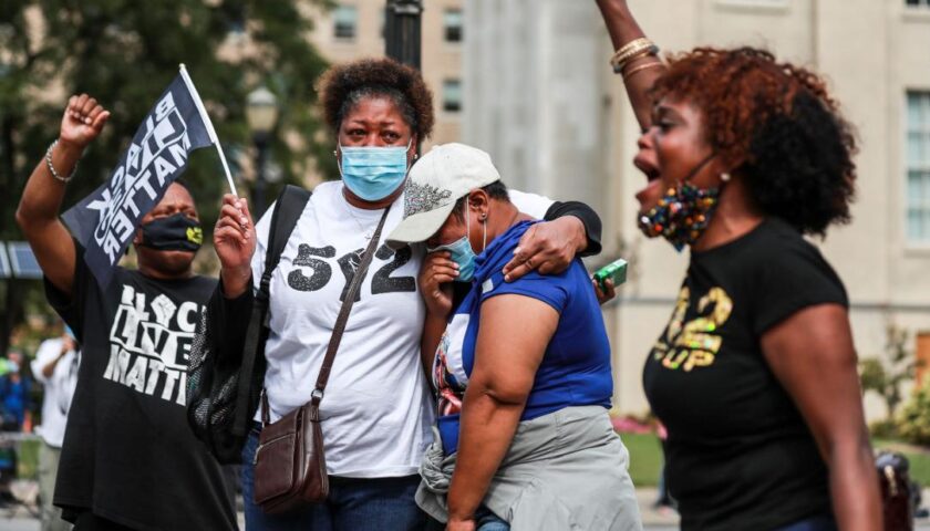 In pictures: Breonna Taylor decision sparks protests