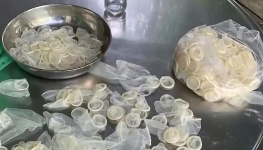 Police seize 345,000 used condoms that were cleaned and sold as new