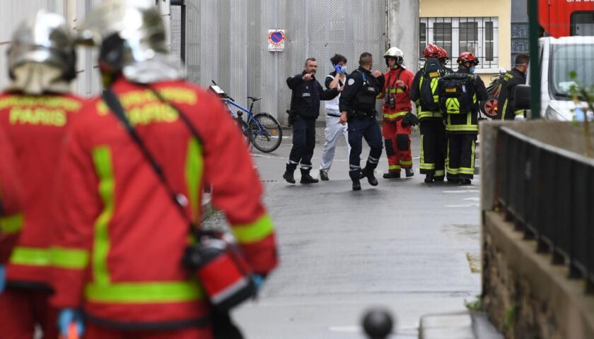 Four injured in Paris knife attack near Charlie Hebdo's former office