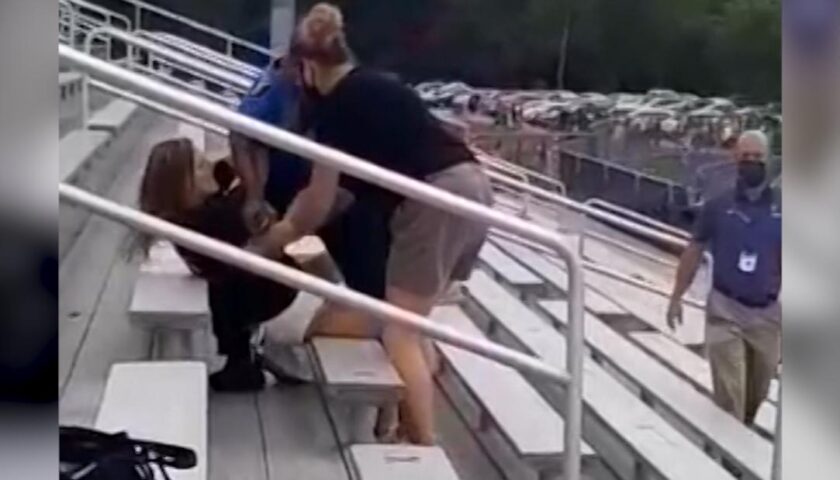 Ohio woman stun-gunned after refusing to wear a face mask at football game