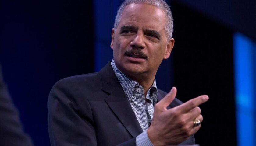 Ex-Attorney General Eric Holder accuses Republicans of using courts to facilitate 'cheating'