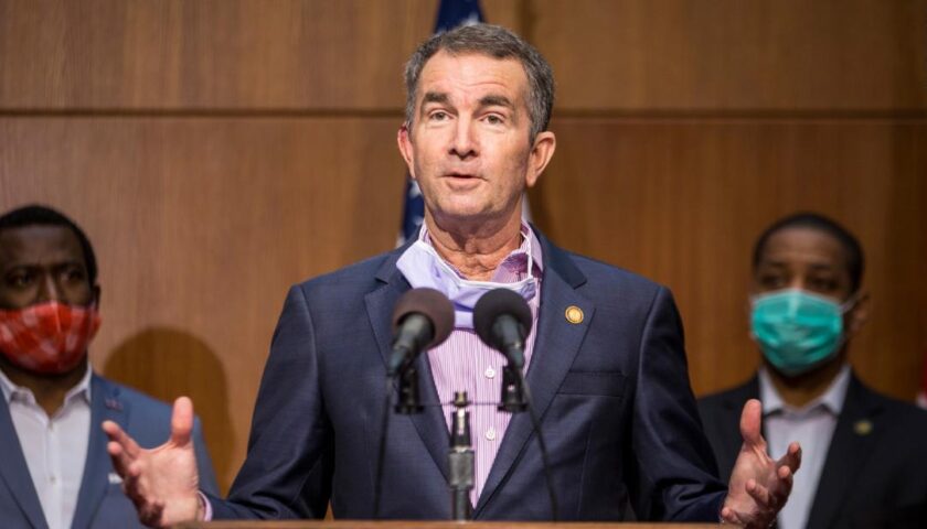 Virginia's governor signs legislation banning no-knock warrants