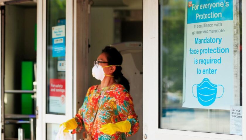 Masks alone could save more than 100,000 US lives by March, new study suggests