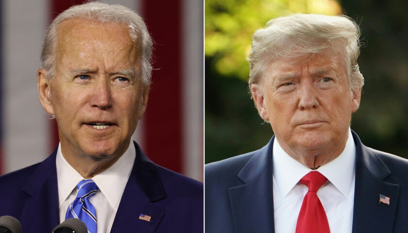 Biden and Trump head to Florida for dueling rallies