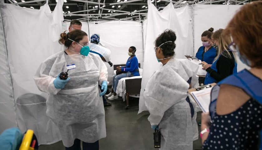 White House coronavirus task force warns US regions show signs of 'deterioration' as hospitalizations soar