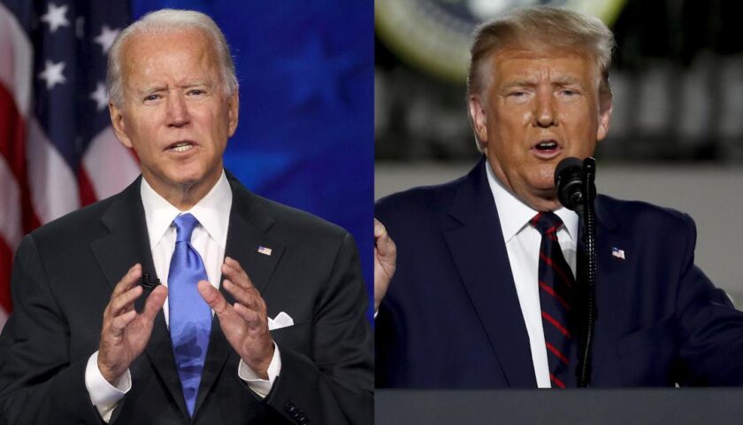 Trump counting on final push to fuel narrow path to victory