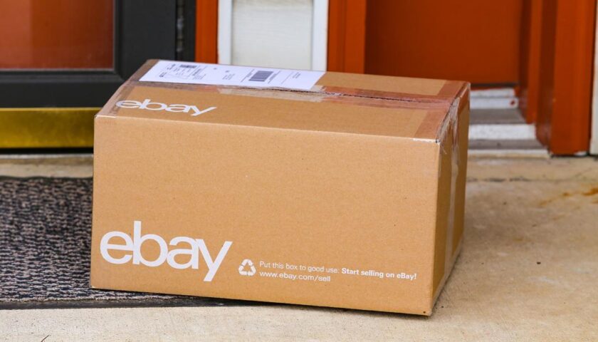 A woman who stole goods for 19 years and sold them on eBay has been sentenced to prison and ordered to pay $3.8M