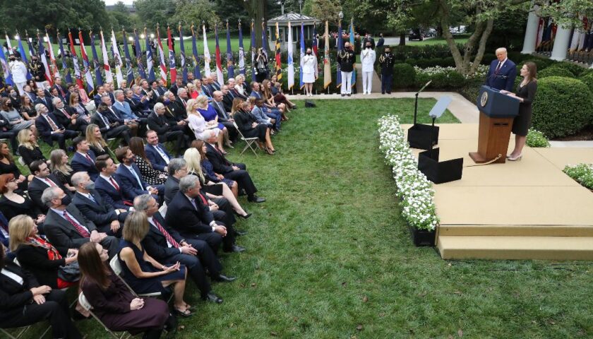 Senior administration official: Coronavirus outbreak likely began at Supreme Court announcement