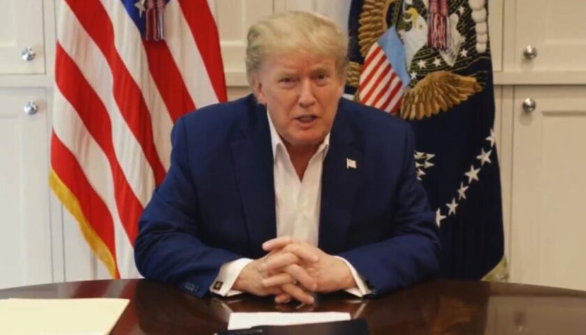 Watch Trump's Walter Reed video