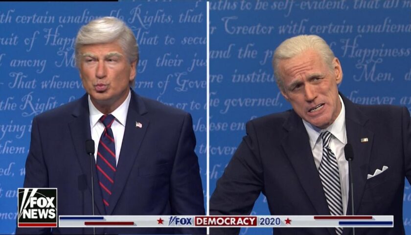'SNL' returns to mock the presidential debate