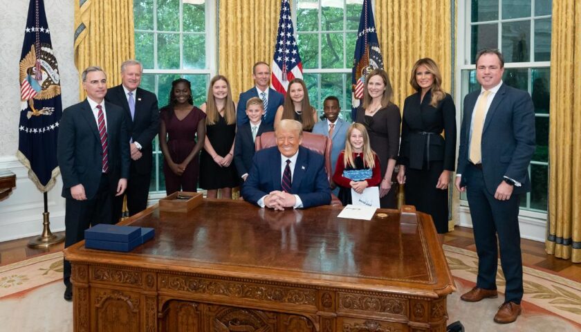 Inside Amy Coney Barrett's White House reception
