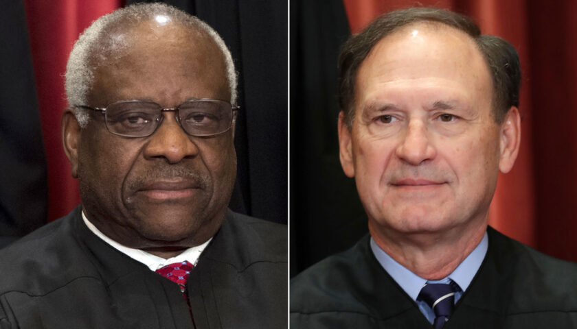 Justices Thomas and Alito lash out at the decision that cleared way for same-sex marriage