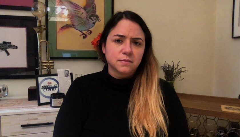 Her dad died of Covid-19. She says Trump is 'most dangerous person'