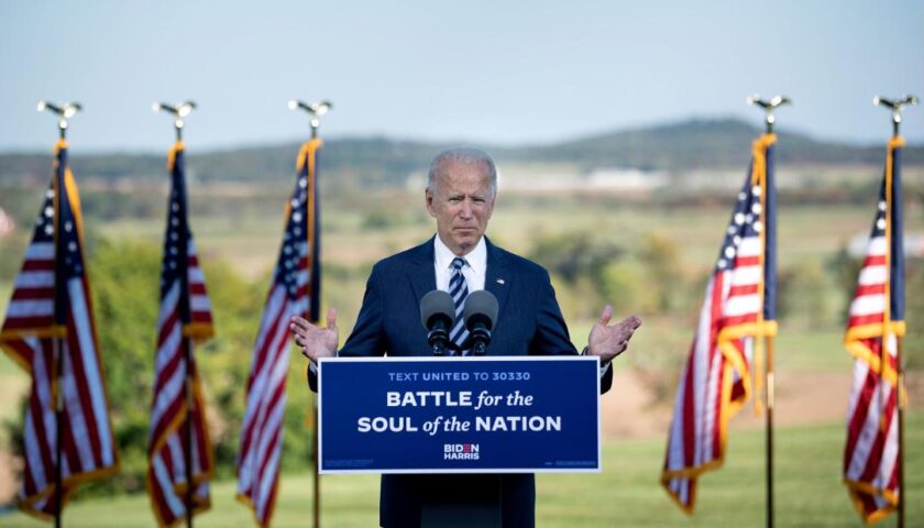 Opinion: Biden's Gettysburg address is the best of his campaign