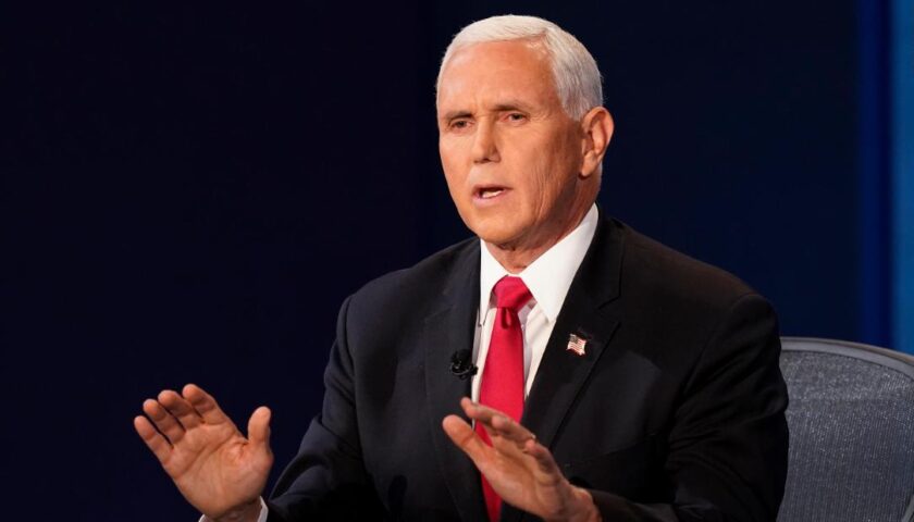 Analysis: This is Pence's answer on a peaceful transfer of power
