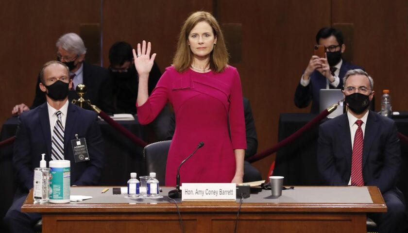 In pictures: Supreme Court nominee Amy Coney Barrett