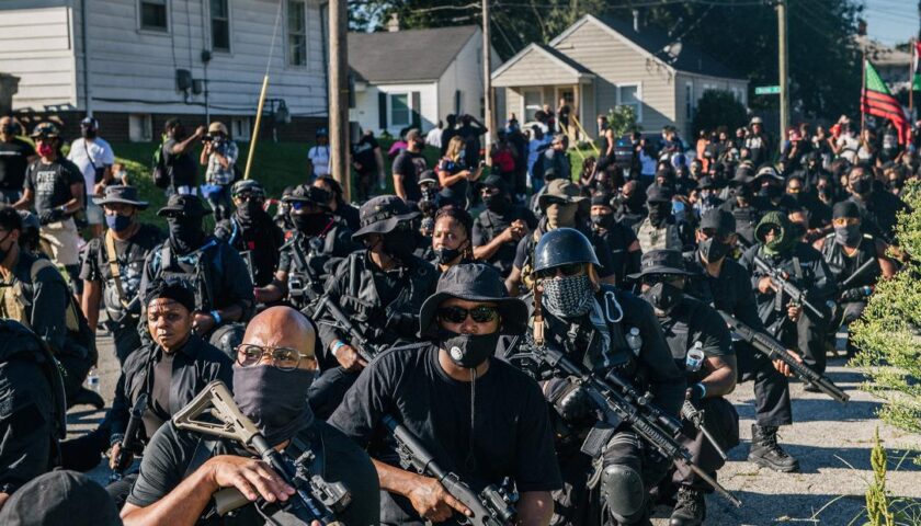 An all-Black group is arming itself and demanding change. They are the NFAC