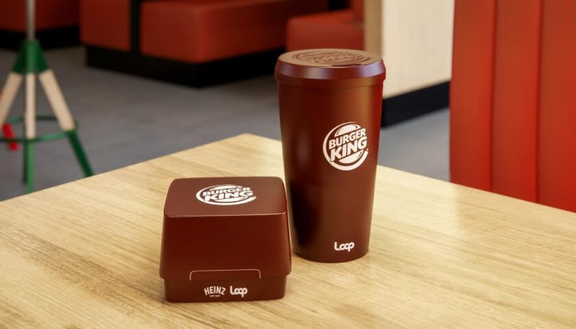 This is what Burger King's new reusable packaging looks like