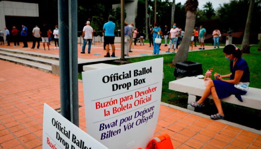 Republicans are narrowing the early voting gap in these states