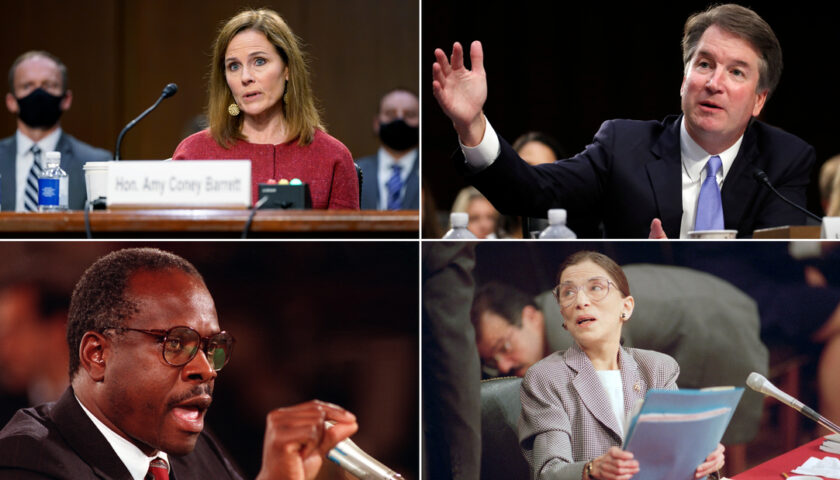 Barrett's answers on Roe v. Wade were different