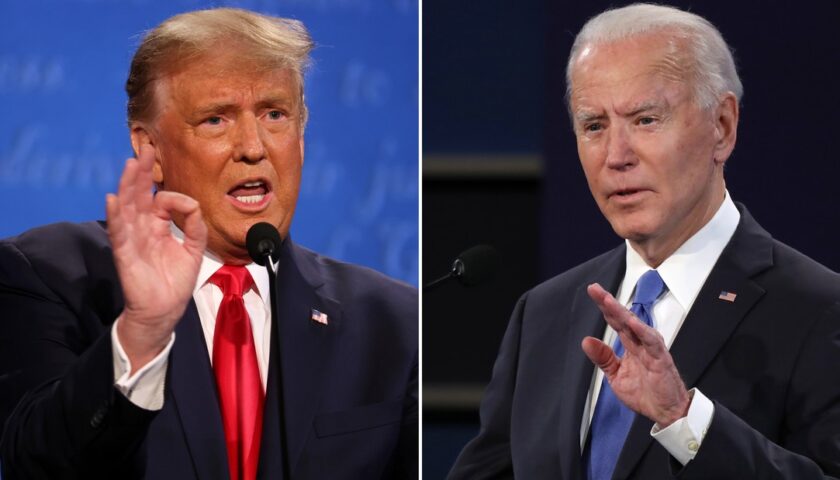 'I ran because of you!': Trump sounds off at Biden