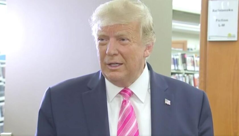 President Trump has arrived in Palm Beach to cast his early vote