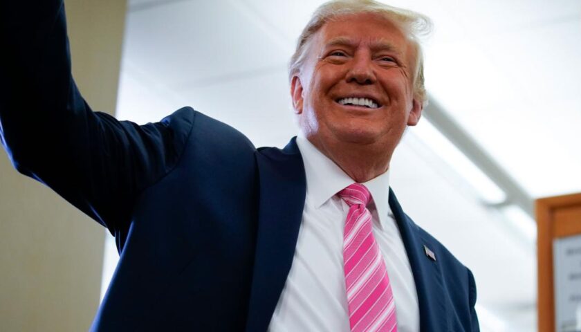 Trump's disconnection from reality gave former Vice President Joe Biden and former President Barack Obama an opening Saturday to call out his denials.