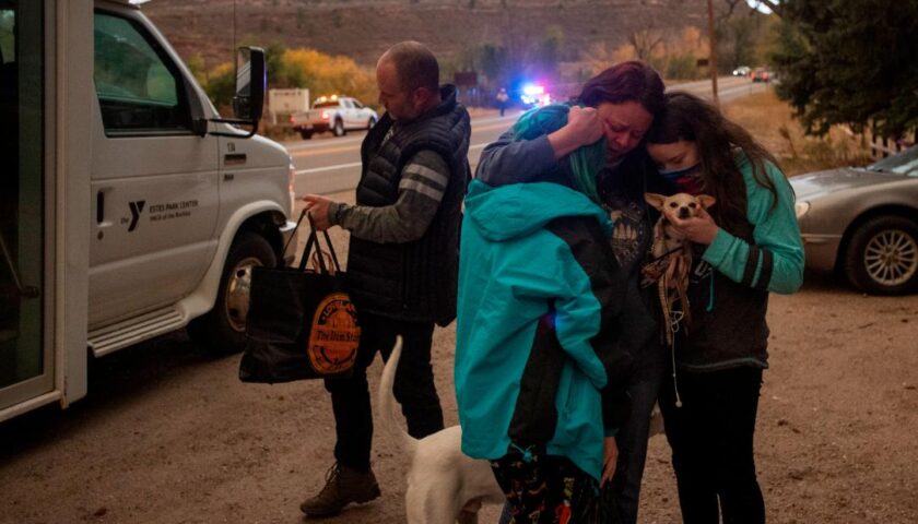 A winter storm may soon be a natural fire hydrant to Colorado's East Troublesome Fire