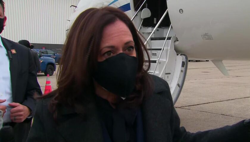 Harris responds to Meadows: White House is admitting defeat