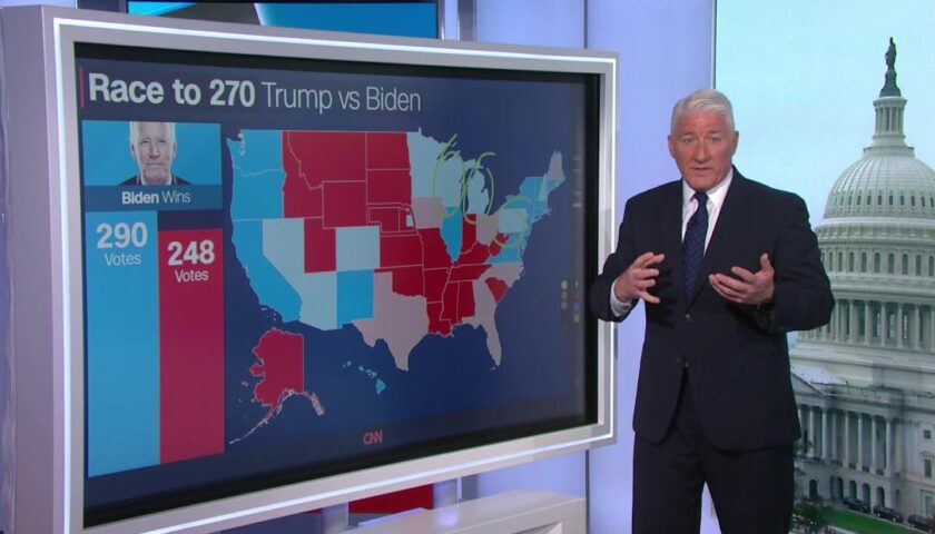 Road to 270: Biden leading in these battleground states