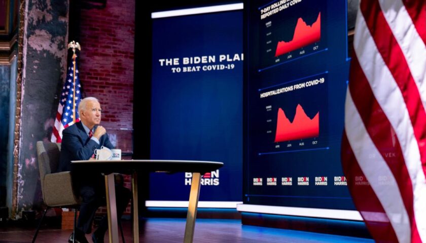 Biden draws contrast with Trump on coronavirus as pandemic worsens in campaign's final days