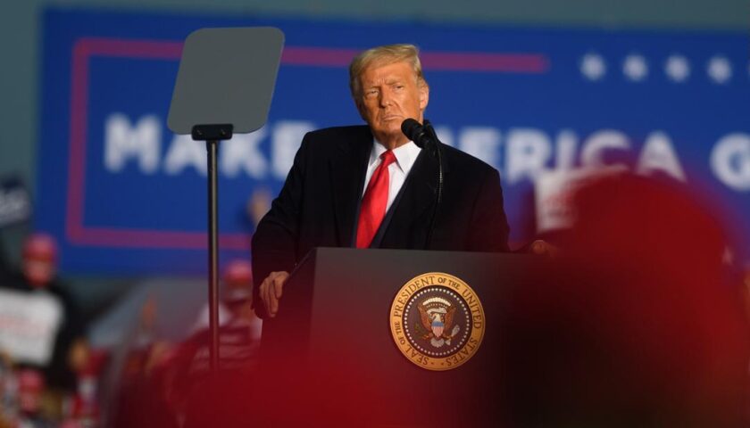 White House's delusions about its failed response to pandemic are consuming the President as tens of millions of Americans vote early