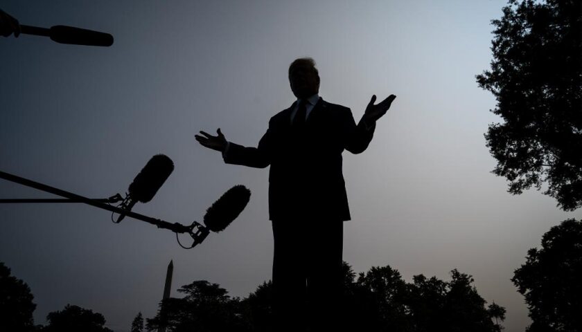 Analysis: Election Day is also a referendum on Trump's era of 'fake news'